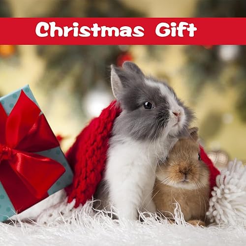 Miniatura 2 de TOTITOM Figura de conejo de peluche en miniatura, figura suave de conejo de felpa de plástico para decoración de mesa, regalos (naranja)