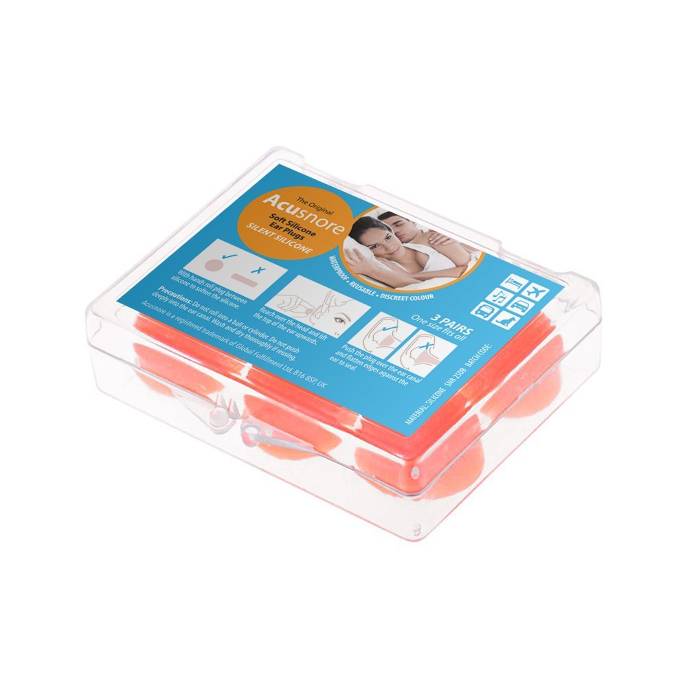 Ear Plugs for Sleeping ® Noise Cancelling Ear Plugs Suitable Snoring Aids for Men & Women Includes x3 Pairs of Earplugs