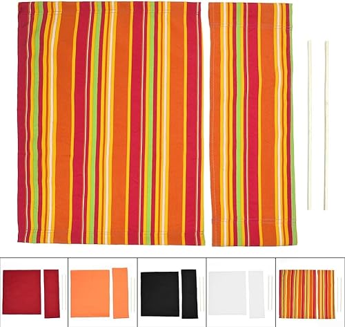 Miniatura 7 de YAKUHY Kit de fundas para sillas de director, fundas de repuesto para sillas de director, sillas de club, fundas de asiento de lona para interiores