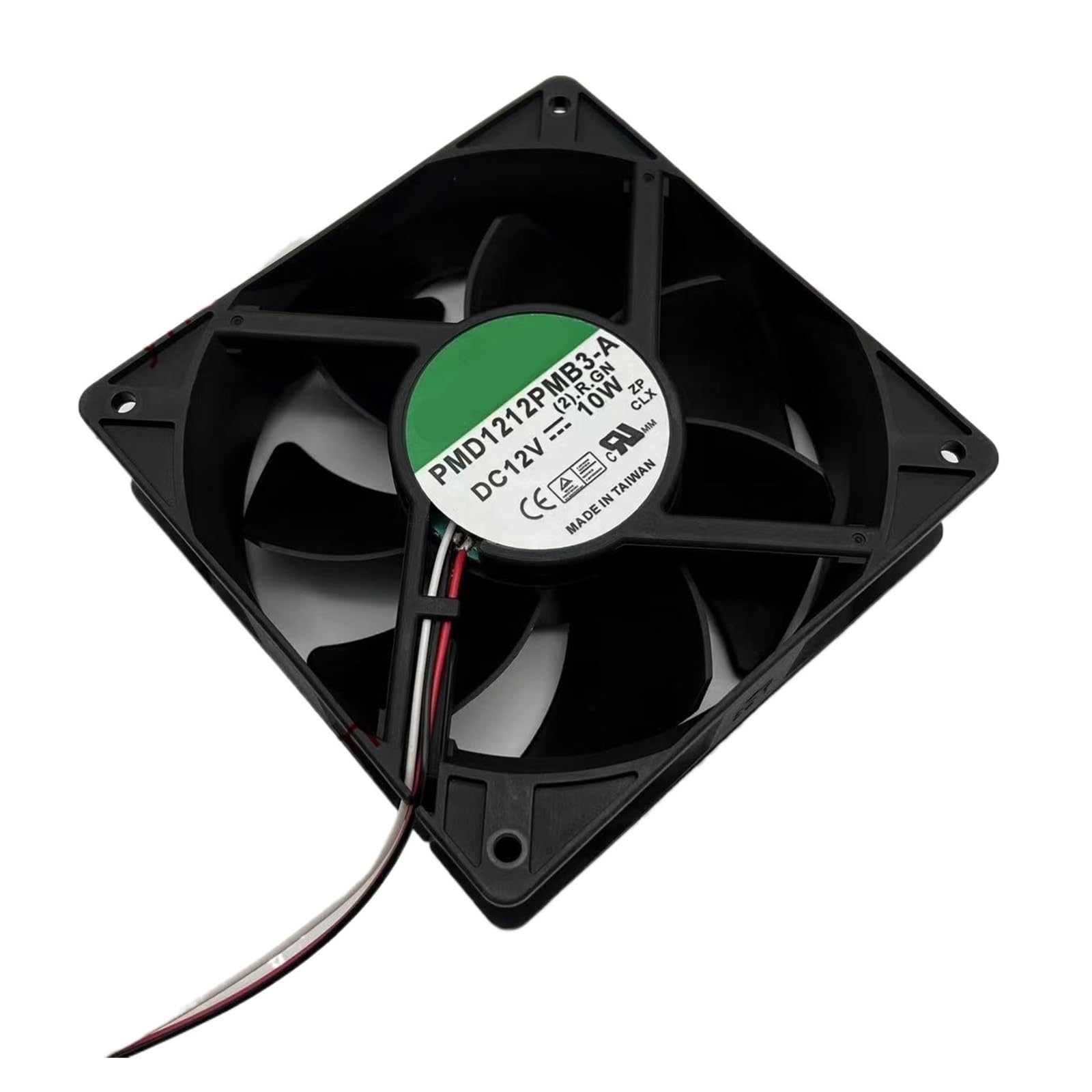 TPKMVGAP PMD1212PMB3-A DC 12V 10W 120x120x38mm 3-Wire Server Cooling Fan