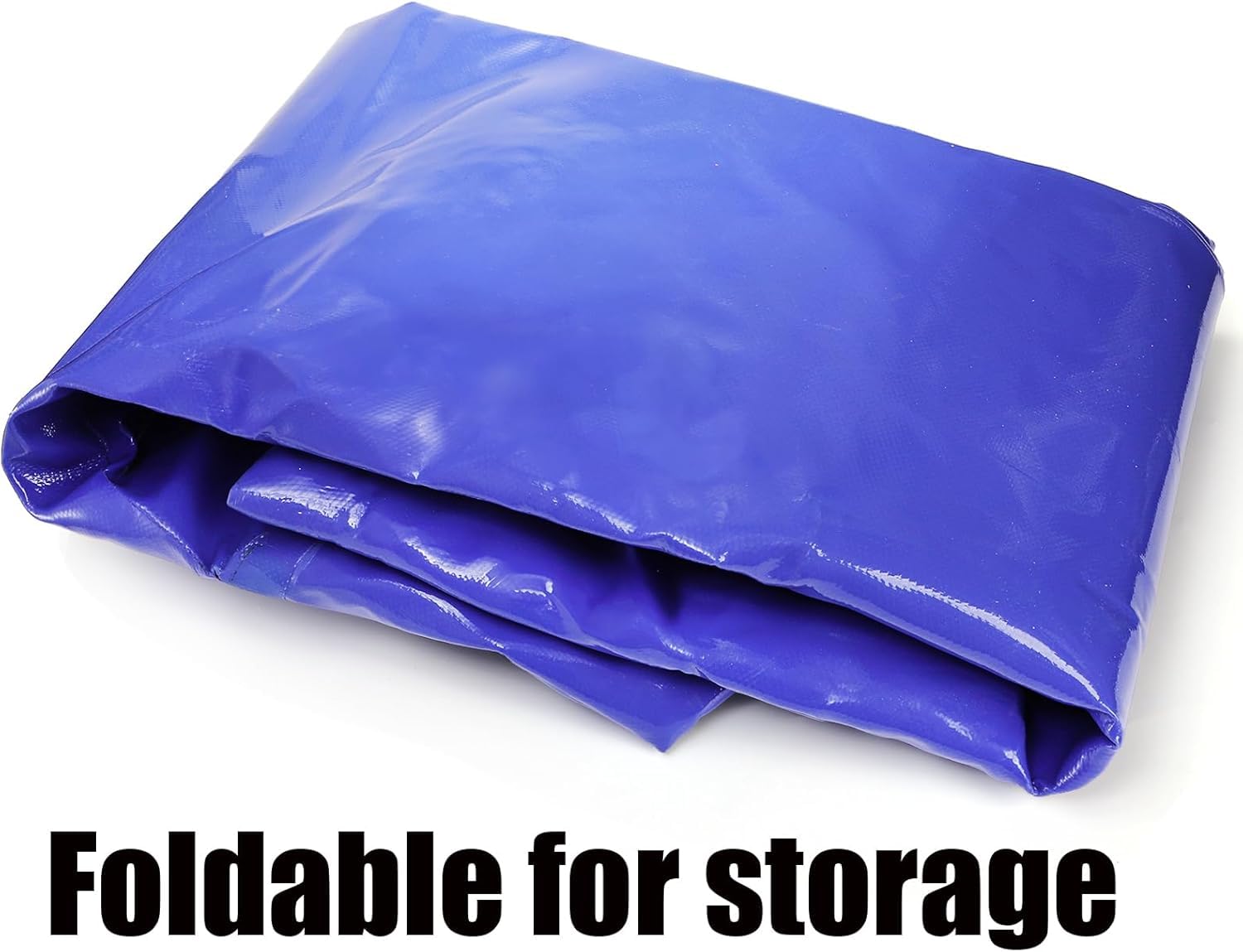 Wasserbehälter Tragbar 350L, Mobiler Outdoor-Wassersack, Wasserspeicher mit PVC Kugelhahn, Verdickt Faltbarer Tragbarer Wassertank, Anwendbar auf Flüssige Lagerung und Transport