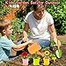 Hummigoo Kids Gardening Tools Set, 13 Pcs Gardening Kit with Apron & Tote Bag, Outdoor STEM Toys, Gardening Gifts for Toddlers Ages 3-7