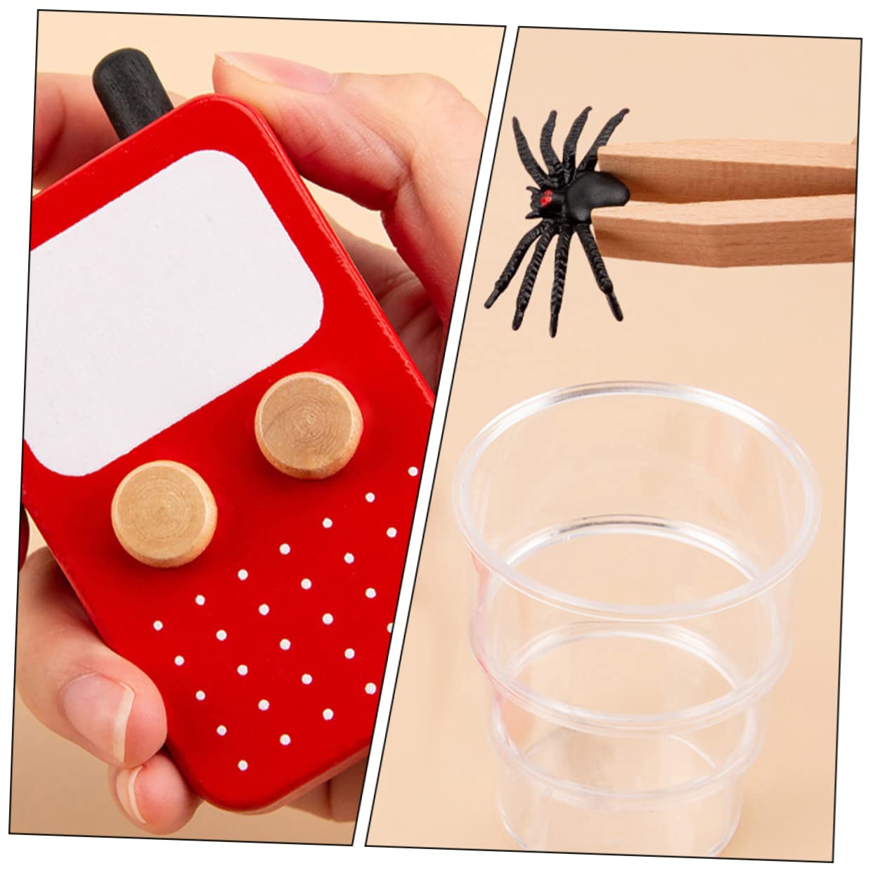 Alasum Kit Detective Ruolo Cosplay con Strumenti Simulati per Indagini per Sviluppare Collaborazione e nel Pretend Play