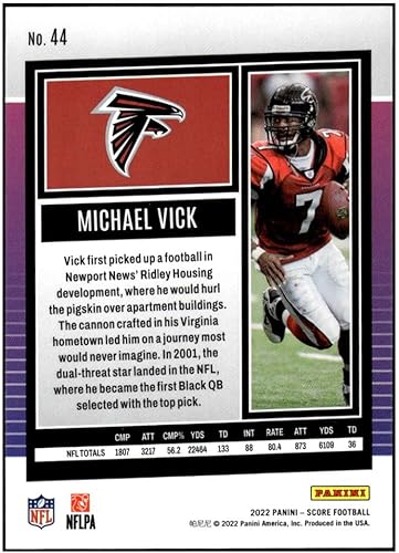 Miniatura 2 de MICHAEL VICK 2022 Score #44 NM+-MT+ NFL Football Falcons
