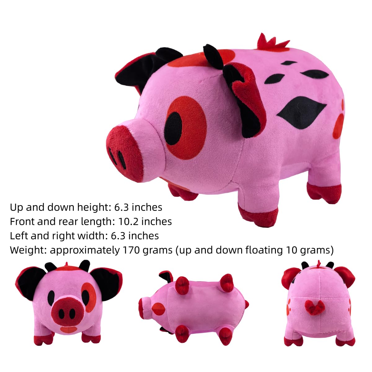 ハズビンホテルファットナゲットぬいぐるみブタエンジェルダストのペット