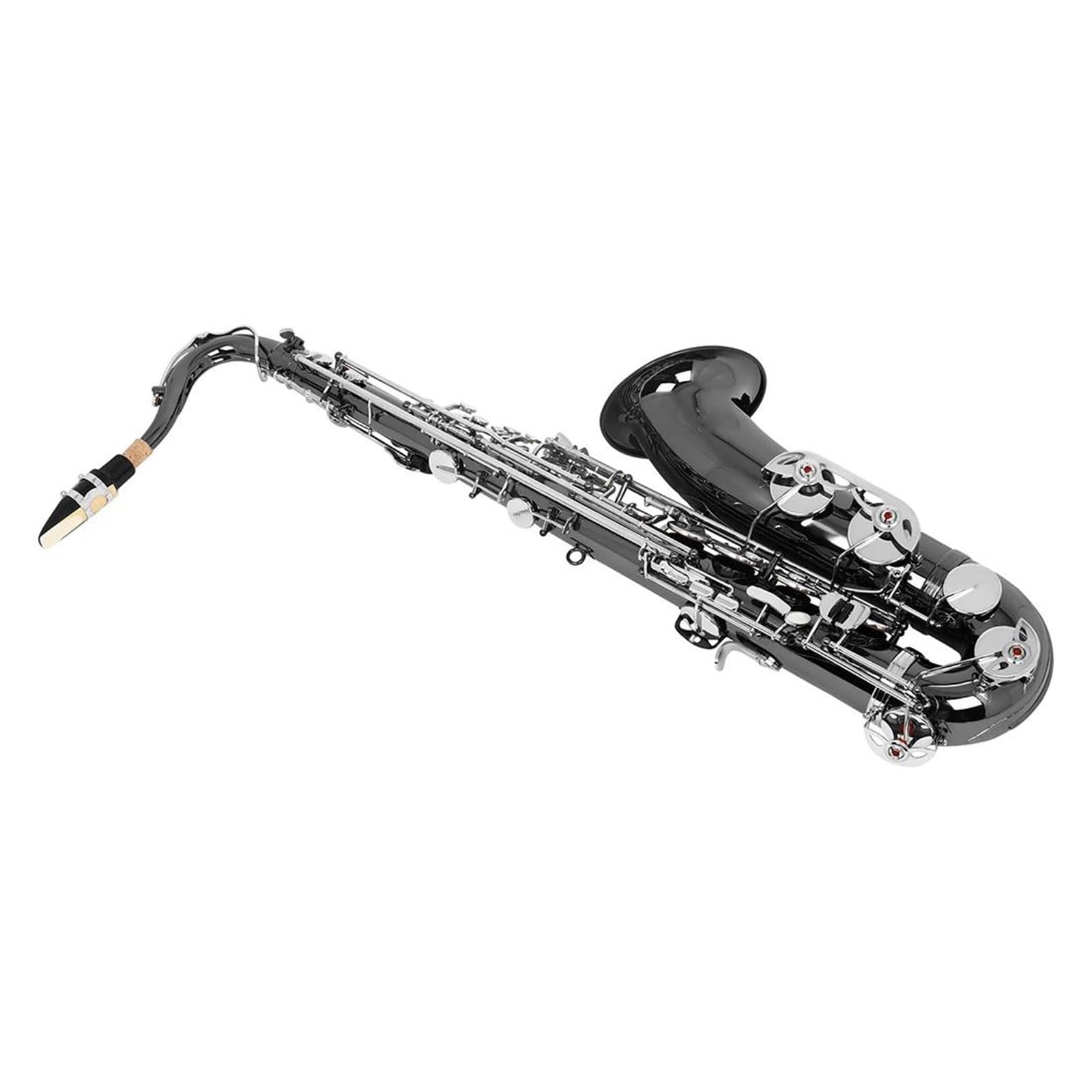 Zestaw saksofonu altowego Eb Zielony instrument dęty drewniany E z futerałem i akcesoriami Saksofon(Saxophone set 3)