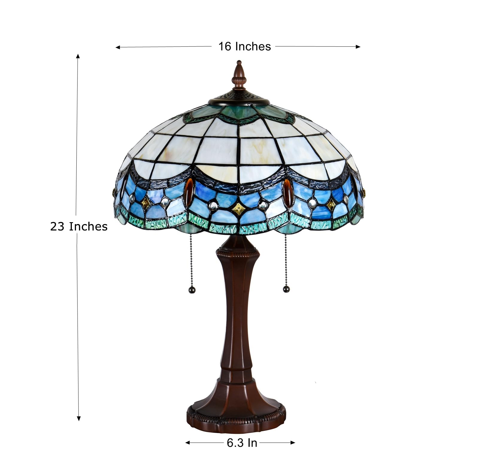 DOCHEER Tiffany Table Lamps 16