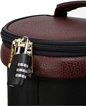 レザー ゴルフバッグ　ブラウン Amazon | メンズゴルフクラブバッグ、5ウェイディバイダー付きヘビー