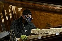 Vista 6 de GVS Elipse P100 Dust Half Mask Respirator with replaceable and reusable filters included, Blue