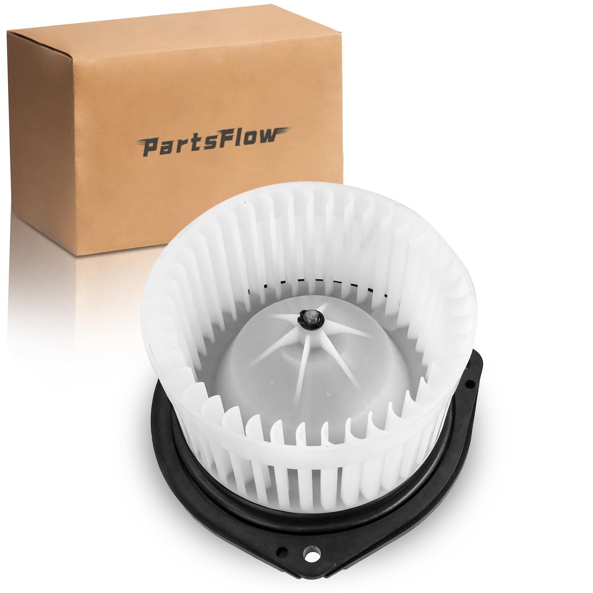 PartsFlow AC Heater Blower Motor With Fan Cage For 2002-2005 Buick LeSabre For 2002-2005 Cadillac DeVille/Seville For 2002-2003 Oldsmobile Aurora For 2002-2005 Pontiac Bonneville 700110