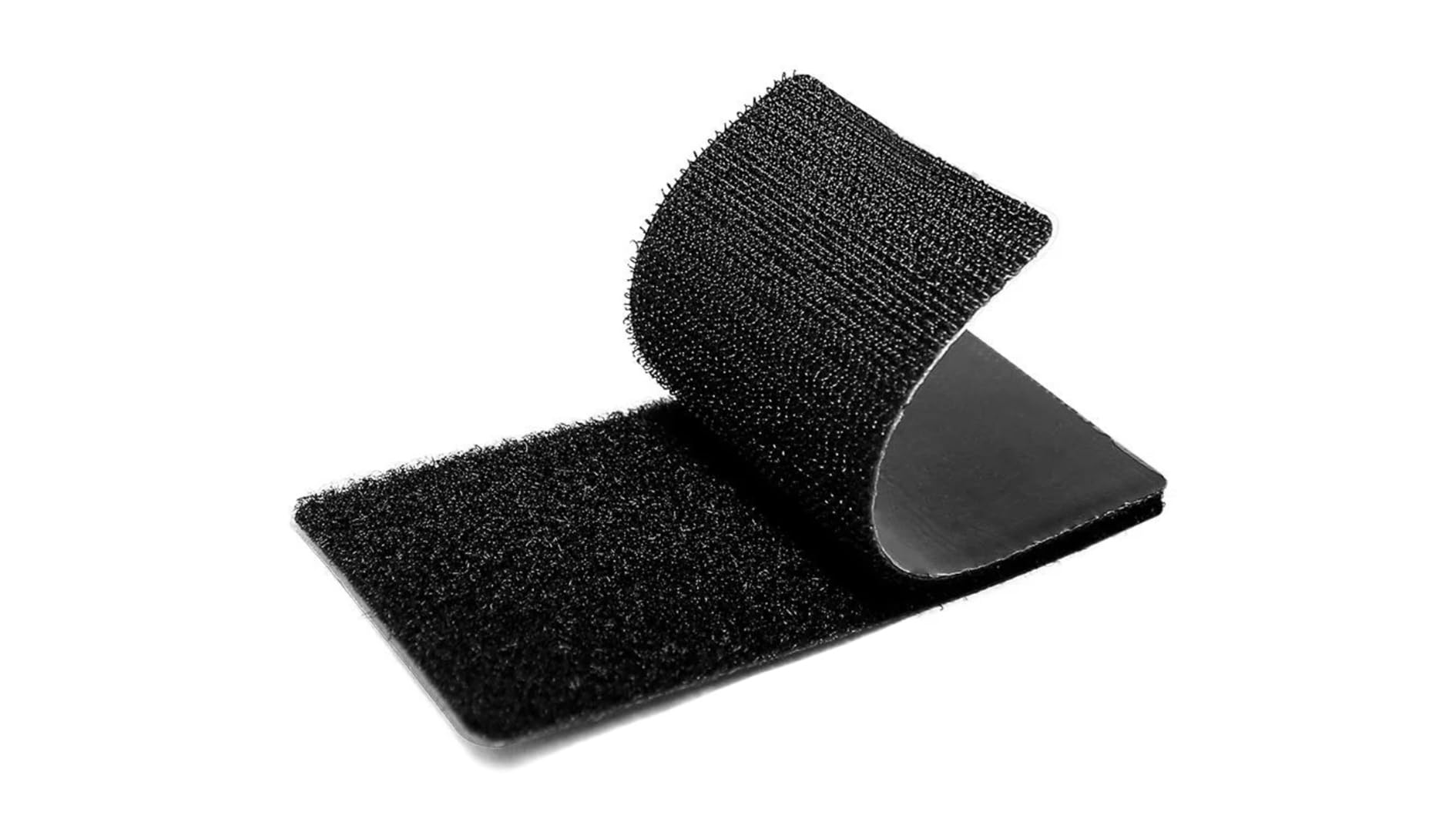 Lot de 3 rideaux pour camion - Noir avec pompons blancs