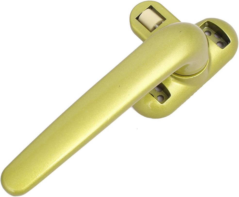Casement Window Right Hand Roller Locking Handle Hook Champagne Color 2pcs (f888c96582fd1cd4b513c0aec82b20bd)