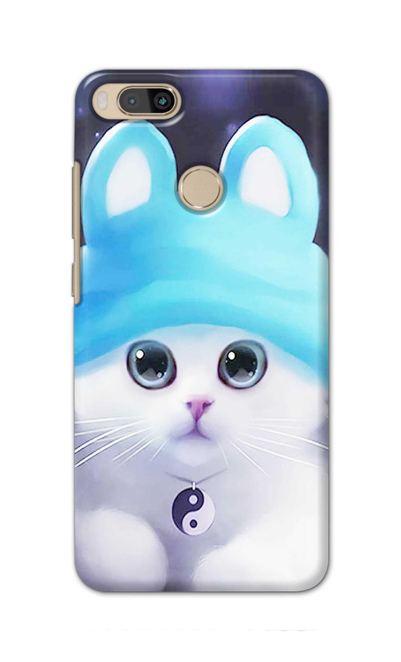 PRINTFIDAA® Printed Hard Back Cover for Mi A1 Back Cover (Chinese