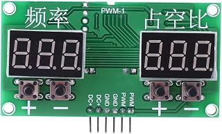 Gerador de pulso PWM, frequência de pulso, gerador de sinal de onda retangular, ciclo de trabalho 1-99% 6Hz-100KHz