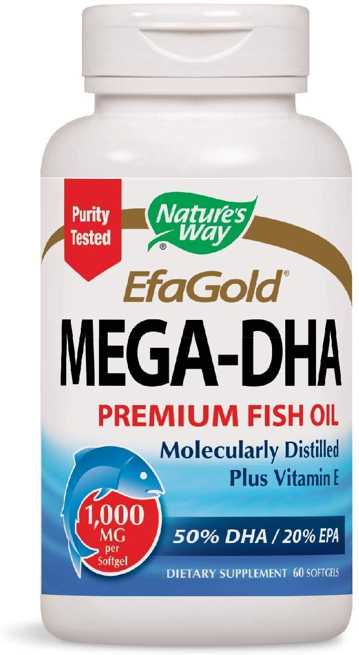 Nature's WayMega Dha, 60 Softgels