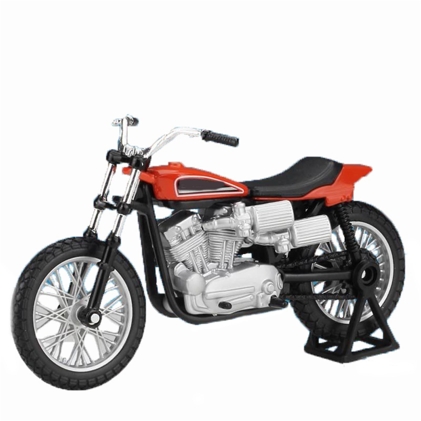 Modelo a Escala de Moto Juguete De Simulación Metal para Regalo 1:18 para Harley para Davidson XR750 Modelo Motocicleta Aleación Carreras Adornos para Computadora Escritorio