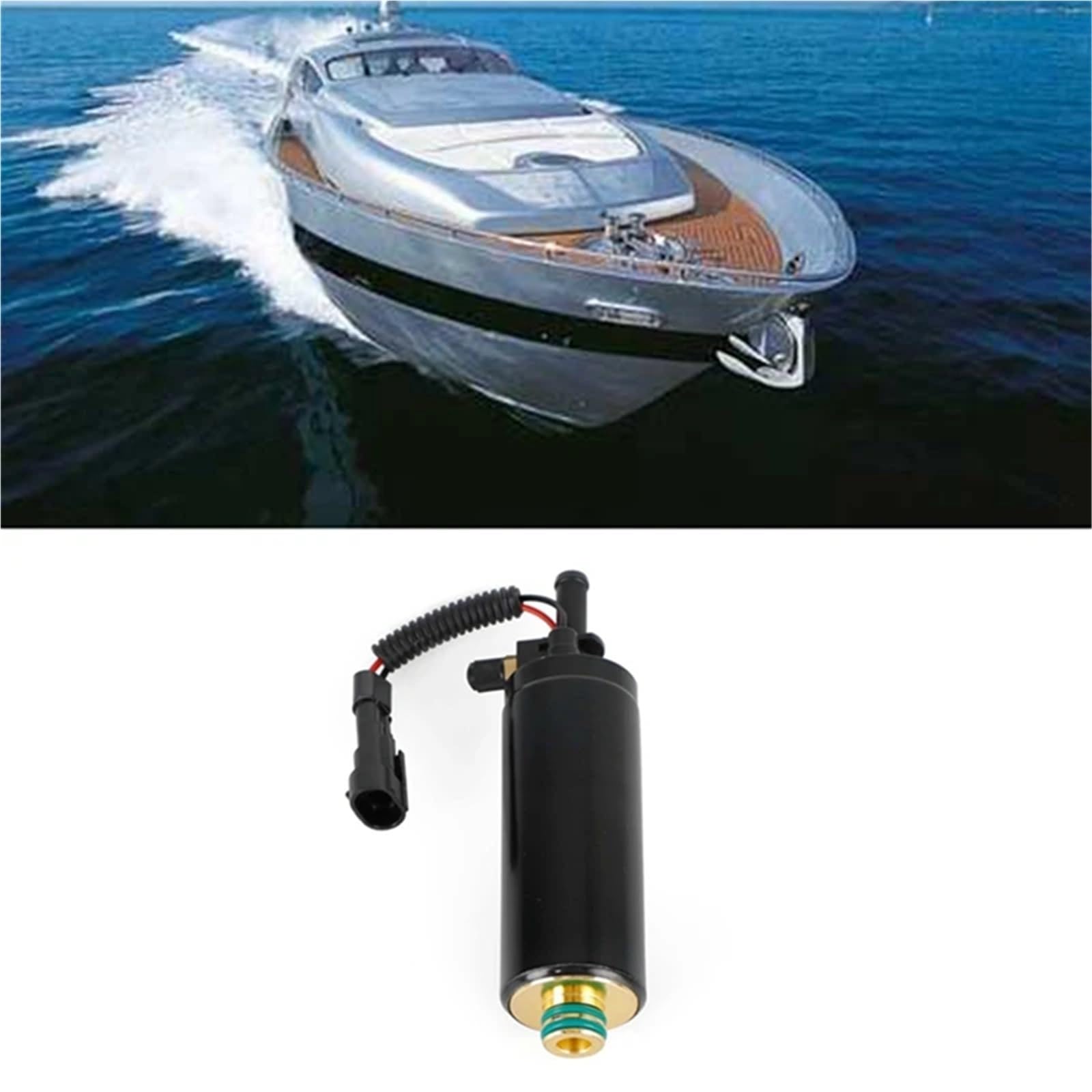 5006063 Pompa paliwa jachtowego oleju surowego pasująca do Johnson Evinrude 200 225 250 300 KM E-TEC 90 stopni 3, /,4 litra pompa benzynowa paliwowa elektryczna