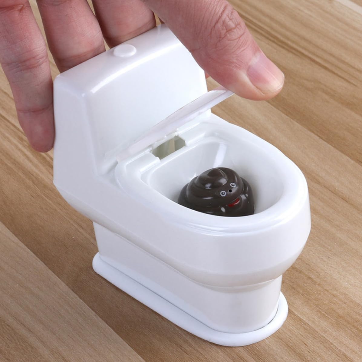 SOLUSTRE 20 Pezzi Giocattolo per Scherzi da Festa a Forma di Water Bianco in Plastica Spruzzo d'Acqua Divertente e Design Interessante per Feste e Giochi di Gruppo