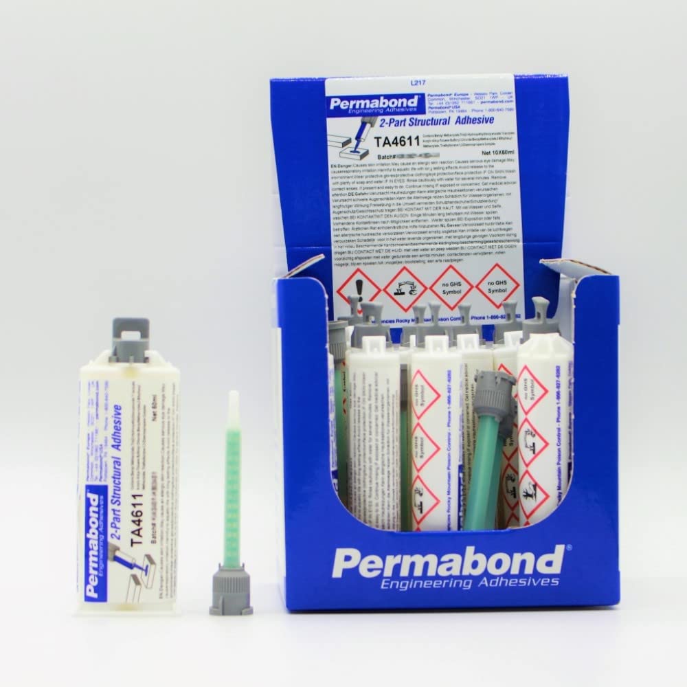 Buy Permabond TA4611 (10 x 50ml Dual Cartridge) Toughened Acrylic