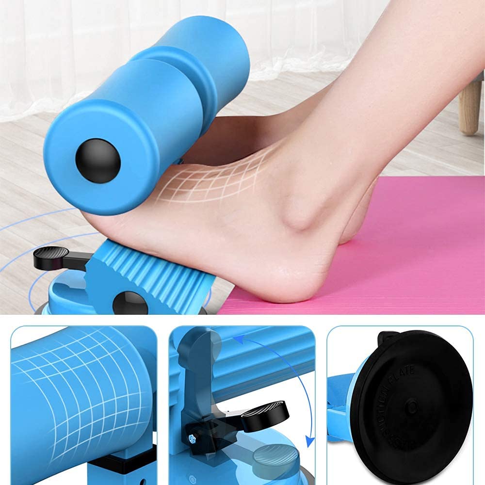 Fitness Portatile Sit-Up Bar, Barra Sit Up Autoaspirante, Barra Sit-Up Regolabile Multifunzione, Dispositivo Assistente Sit-Up, Strumento di Aiuto Sit-Up, Dispositivo Addominale per la Salute