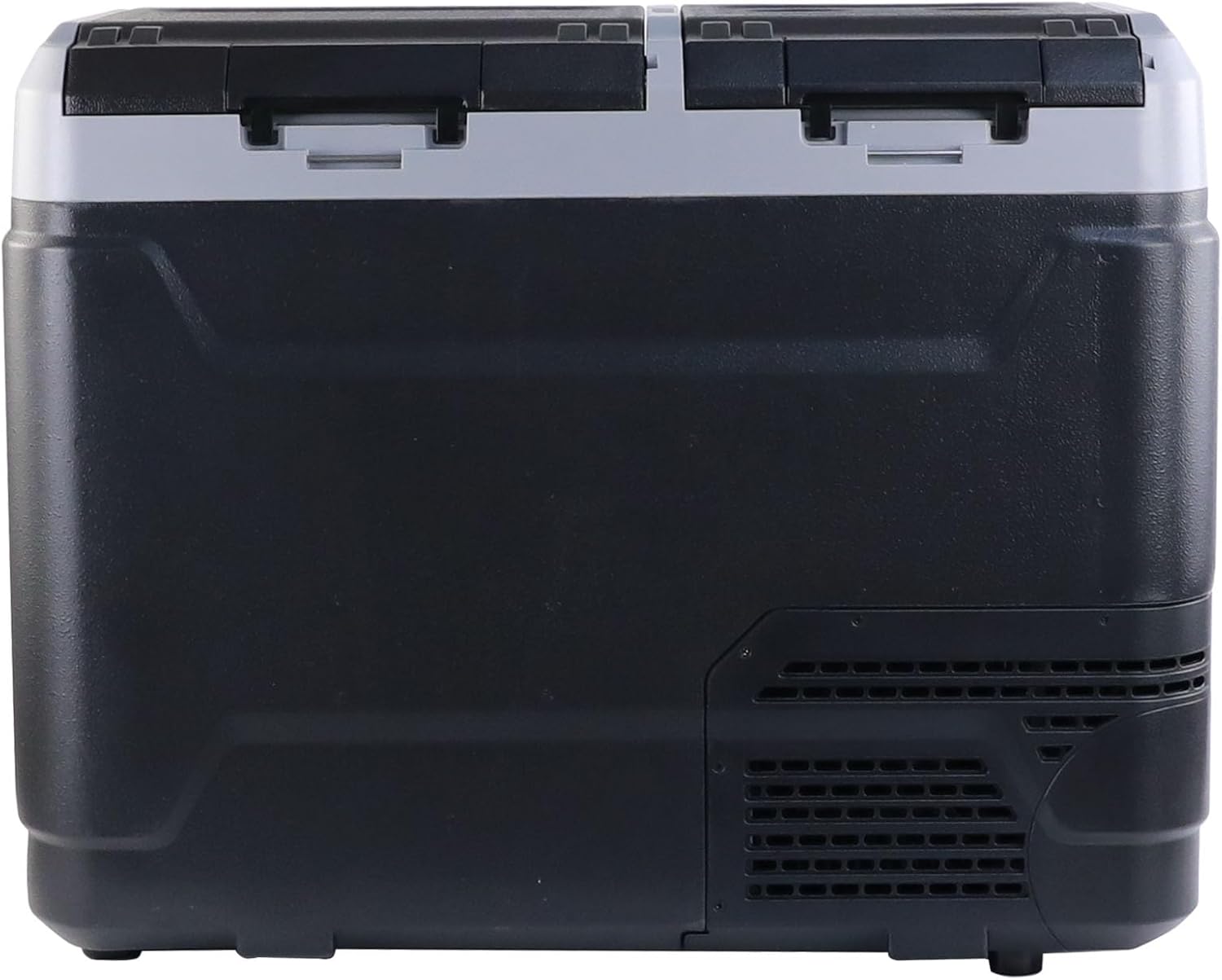 Vehicle Refrigerator 50 Liter/53 Quart DC 12/24V, AC 100-240V Dual Zone Portable Freezer for Car Truck Outdoor and Home Use