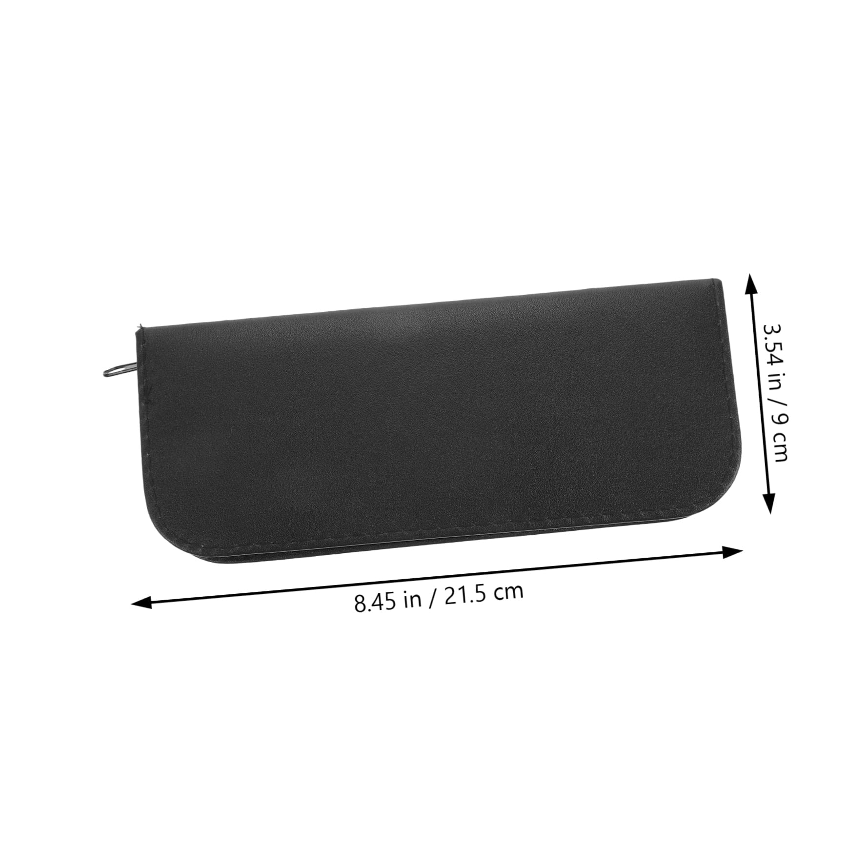 LIFKOME Scissor Cases for Hairstylists 2 Pcs Barbers Leather Shear Bag Scissor Holder Pouch