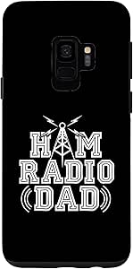 Amazon.com: Galaxy S9 Ham Radio Dad Men Amatuer Radio Operator Antenna