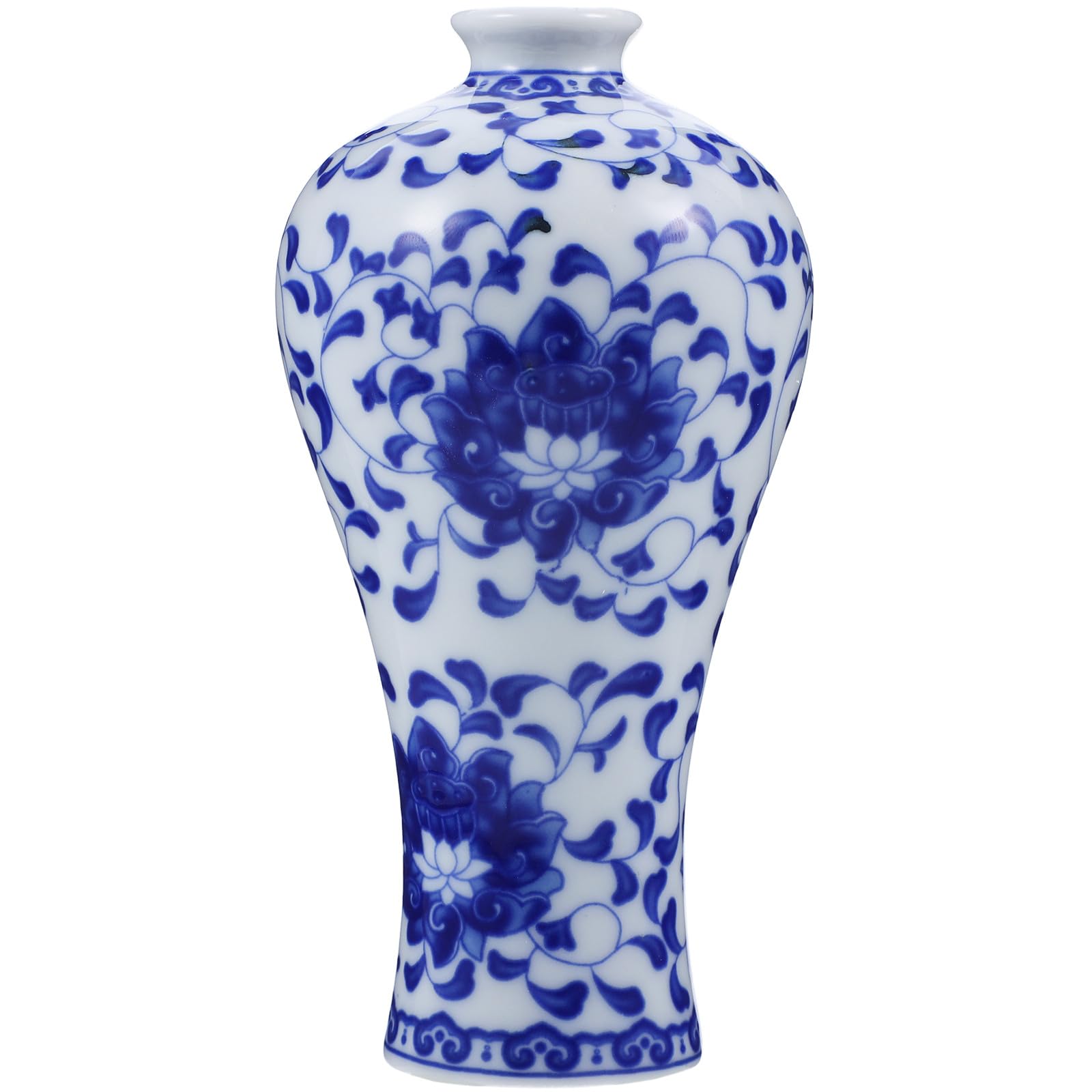 Jarrones para flores secas en el escritorio y salón con arte chinoiserie retro VALICLUD