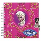 Diario con cierre a cadenas La reina de las nieves Frozen diario cierre a candado – Idea regalo (F1)