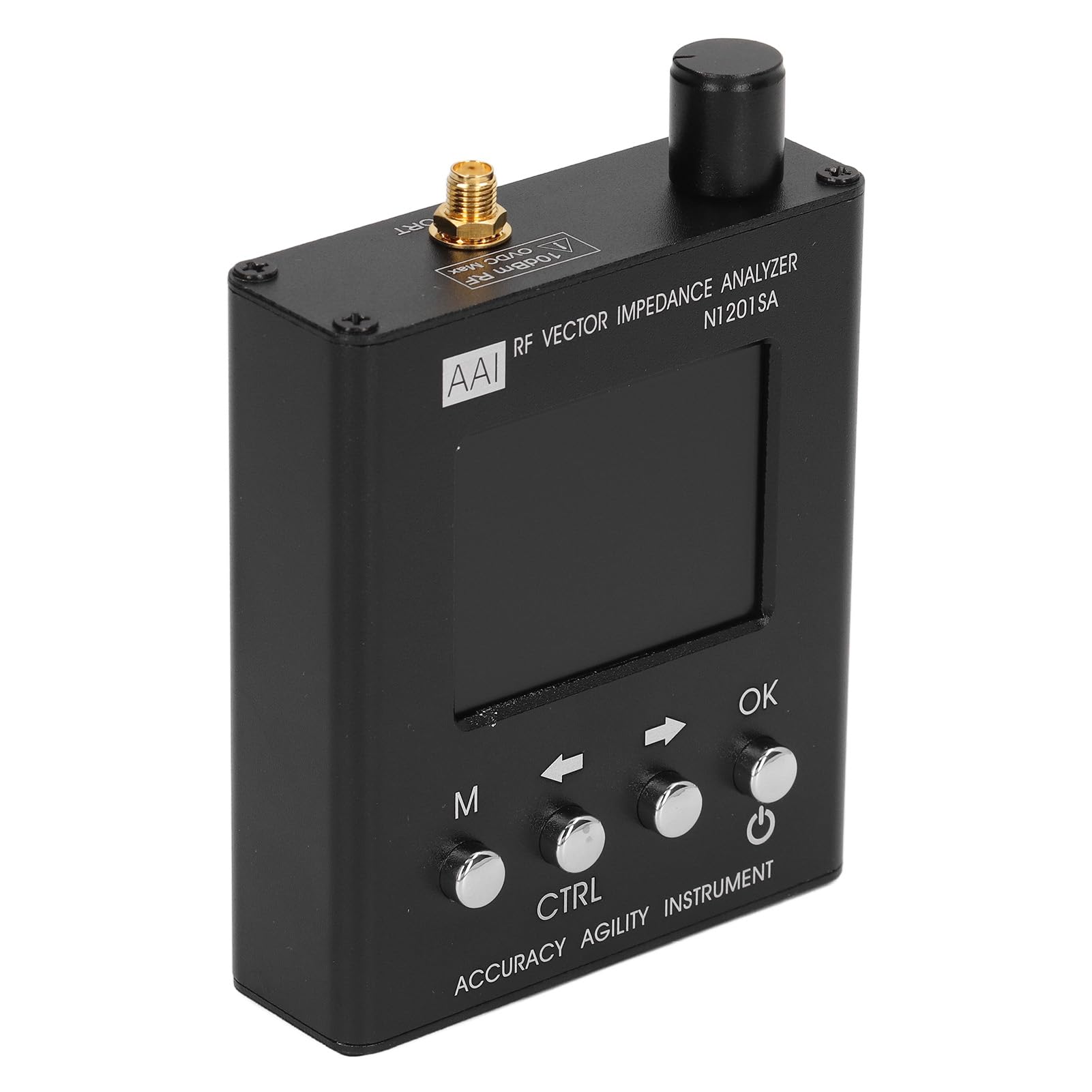 Analizador de impedancia de vector RF de 2.4 pulgadas SWR Enna Analysis Tester USB Carga 137.5MHz -2700MHz