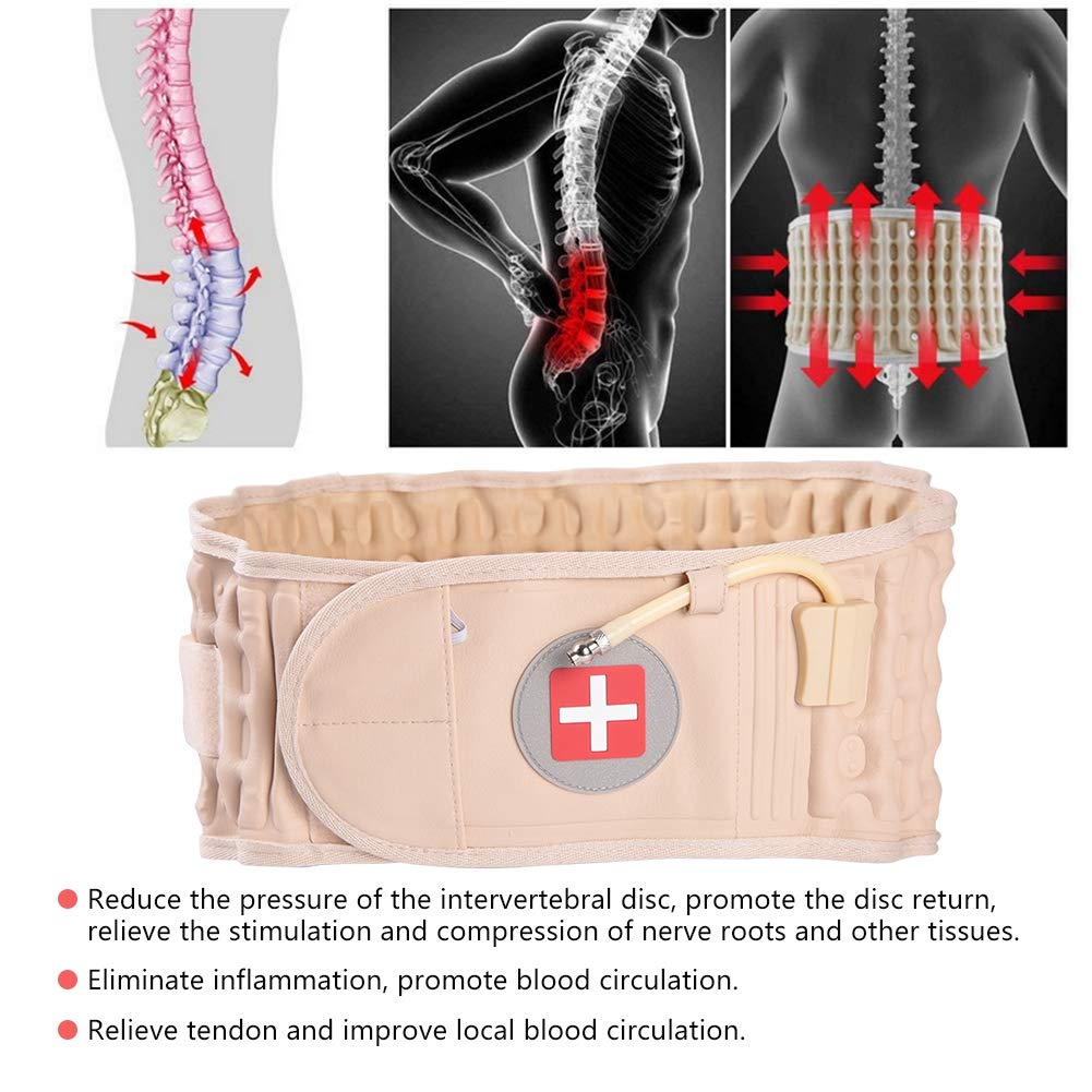 Apoyo para la espalda Dolor de espalda, Espinal Cintura Soporte para la espalda Masaje Para el dolor de espalda Alivio para el dolor Dolor más bajo, eliminar la inflamación, promover la circulación sa