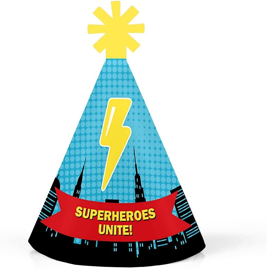Superhero party hats Clearance
