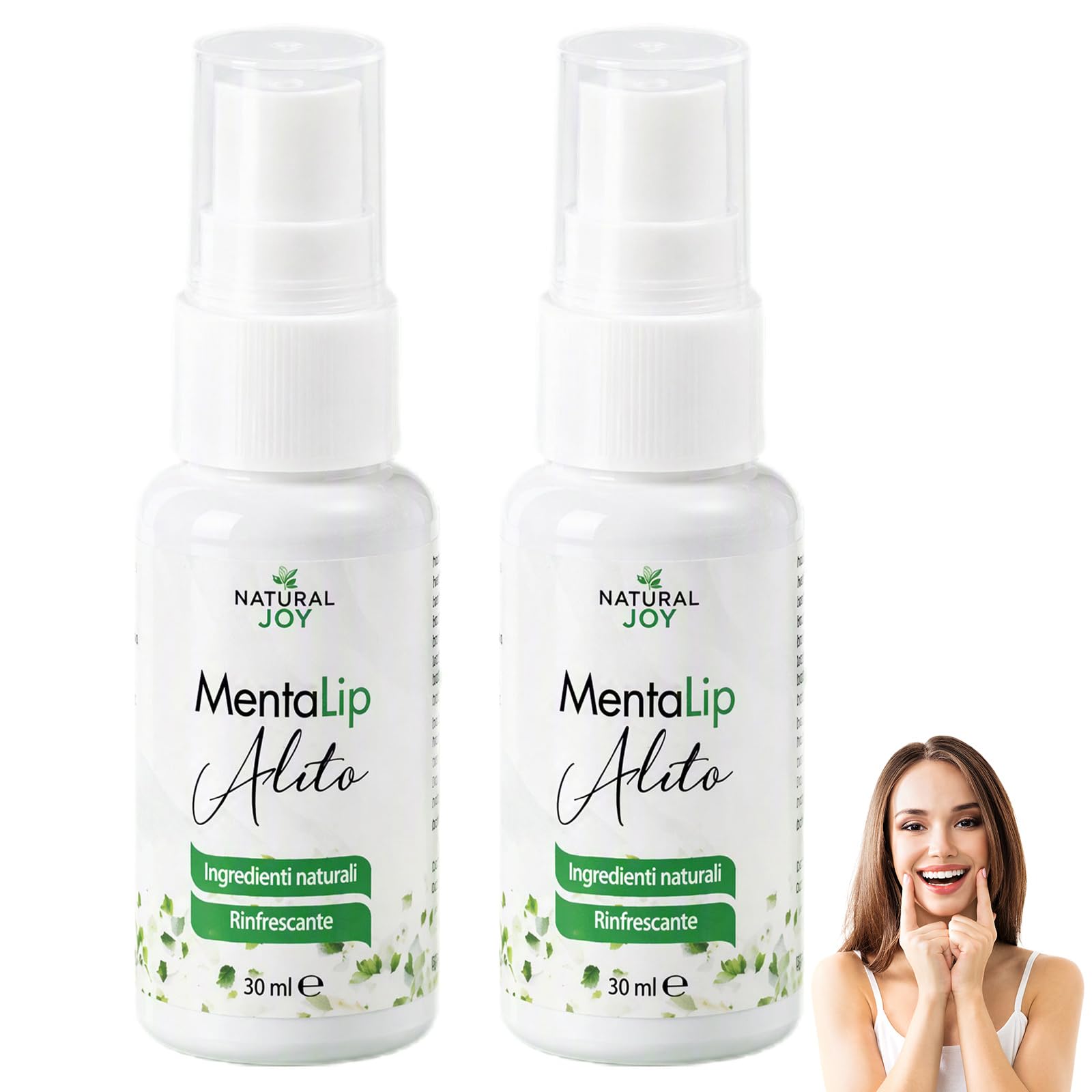 Mentalip Spray Alito, Spray Orale Alito Fresco,30ml Alito Pulito Lstantaneo | Spray Orale, Alito Fresco Lunga Durata, Senza Alcol, Ingredienti Naturali, Tascabile, per Riunioni e Appuntamenti