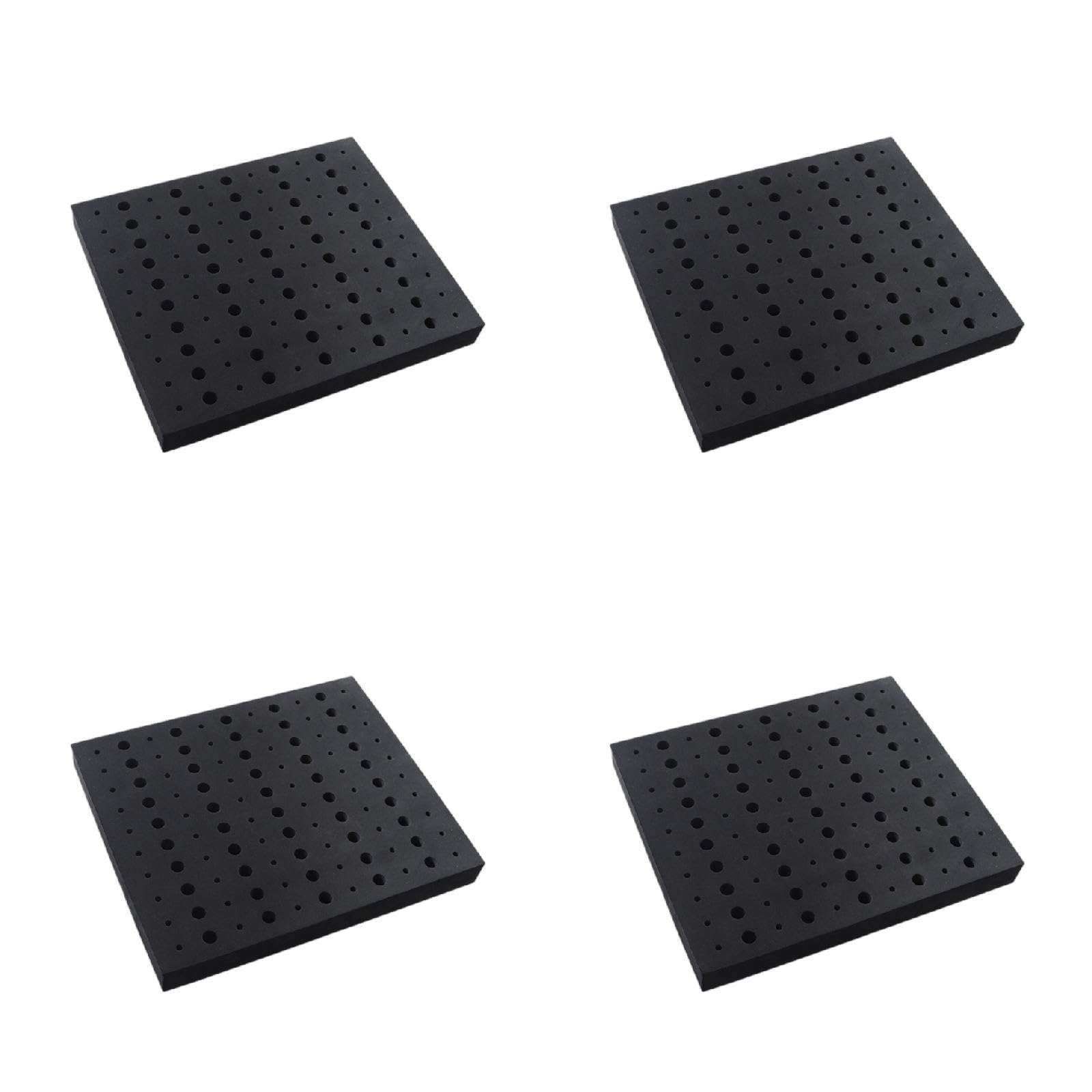 Plateau en mousse pour fraises à défoncer pour éviter les chocs entre les outils