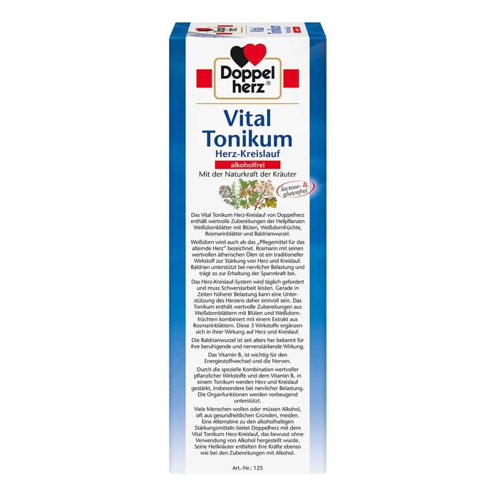 Doppelherz Vital Tonikum Herz-Kreislauf alkoholfrei 750 ml
