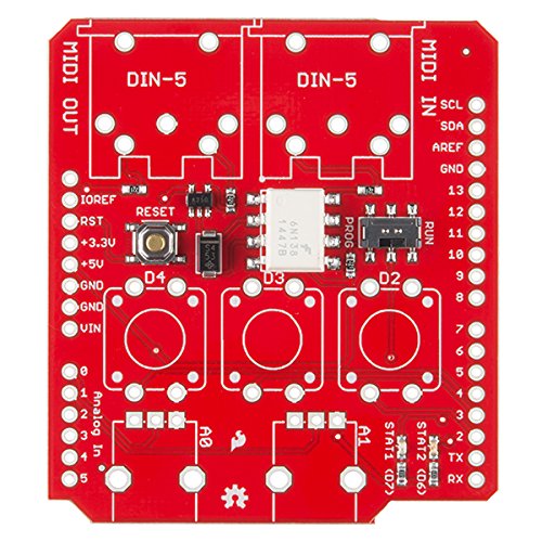 SparkFun Tarcza MIDI