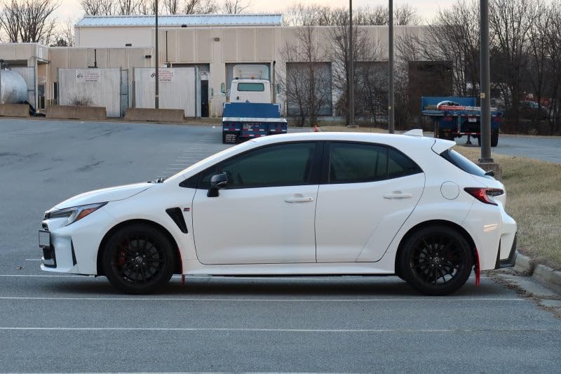 FASTMODZ Rally Armor MF89-UR-RD-WH Compatible with FITS 2023 Toyota GR Corolla Red UR Mud Flap w/White Logo