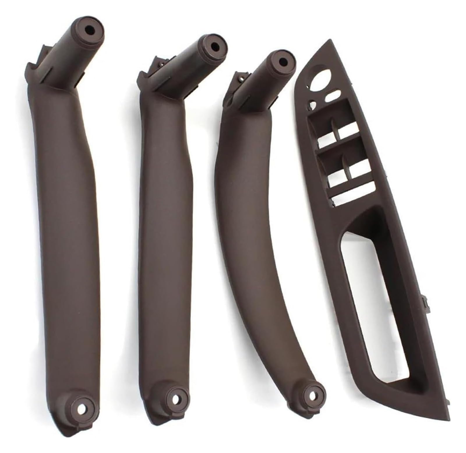 Fangziqq Rhd Moka 4Pcs For X5 X6 E70 E71 E72 2007-2014 Rhd Right Hand Driver Interior Door Armrest Pull Handle Car Inner Door Handle(Rhd Moka 4Pcs)