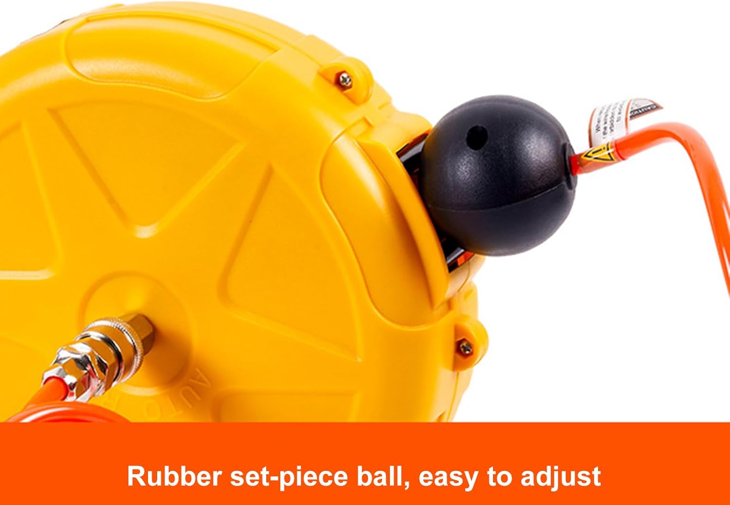 Retractable Air Hose Reel Heavy Duty Air Compressor Hose Reel Ceiling Wall Mount for Garage Workshop Studio Retractable Air Hose