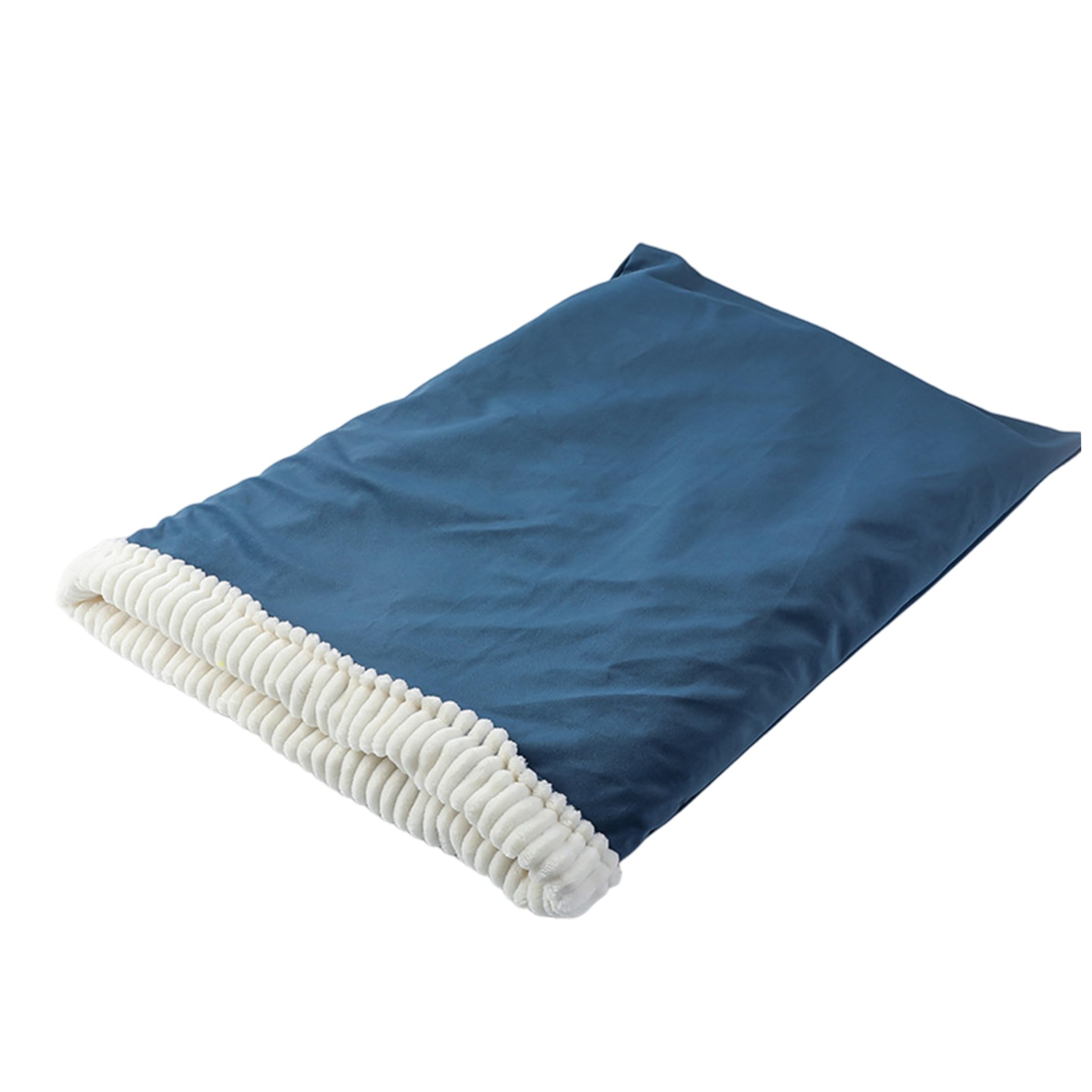 Ngbbby Dog Sleeping Bag, Cozy Cat Bed Cave, Soft Plush Pet Sleeping Bag For Indoor Cats & Small Dogs - Blue, cat