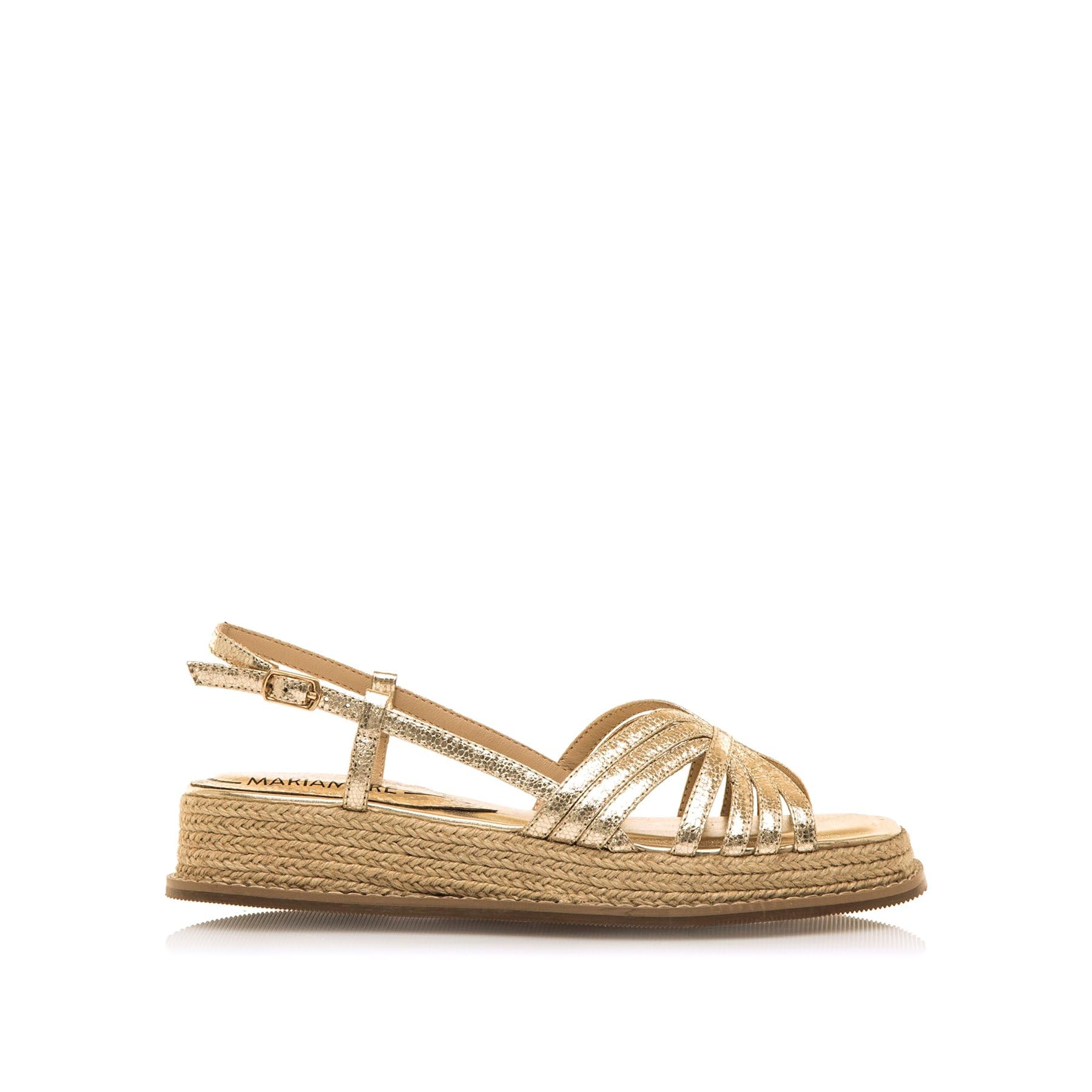 MARIAMARE Women's 68656 Sandal, Champagner, 5 UK