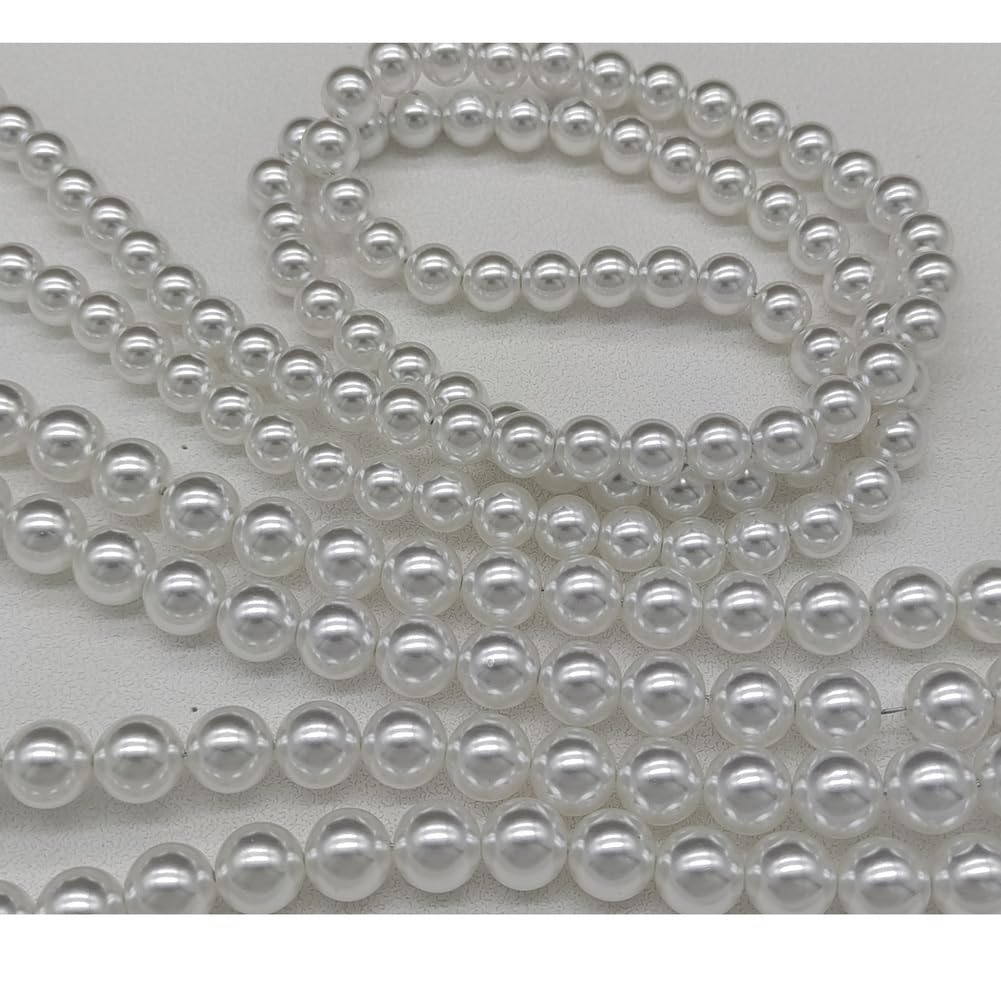Szklane koraliki, 60 sztuk, 14 mm, do nawlekania, do zawieszania, breloczków, bransoletek, na wesele