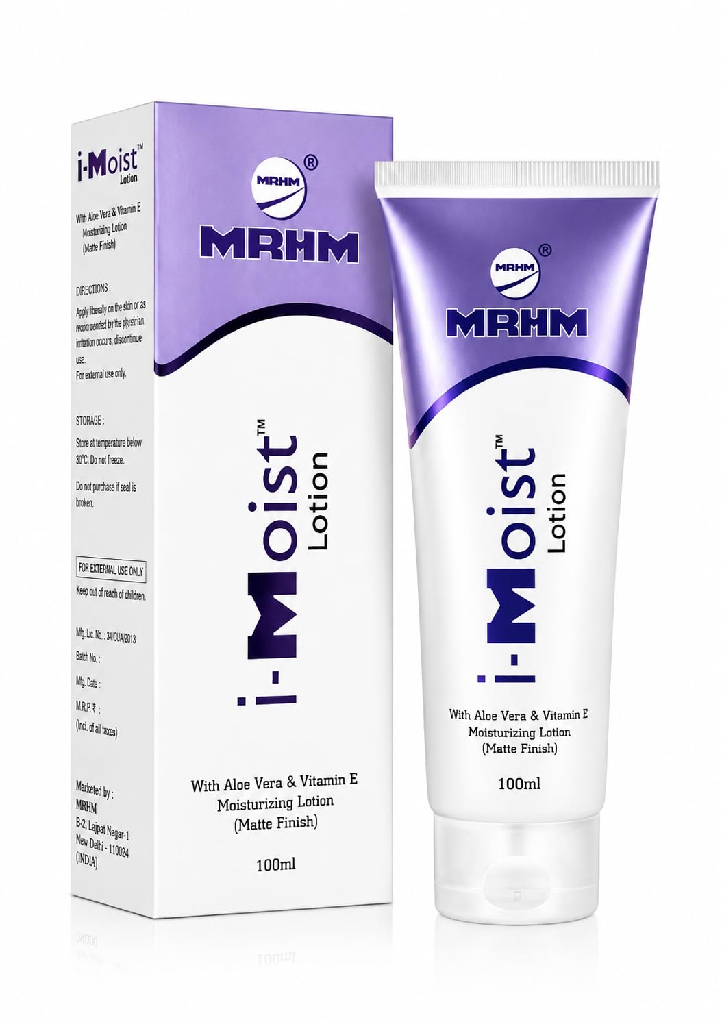i Moist Lotion | Daily Moisturizing Body Lotion with Aloe Vera, White Soft Paraffin, Light Liquid Paraffin, Allantoin & Vitamin E | Hydrating Lotion for Dry & Sensitive Skin | 100ml-image-37