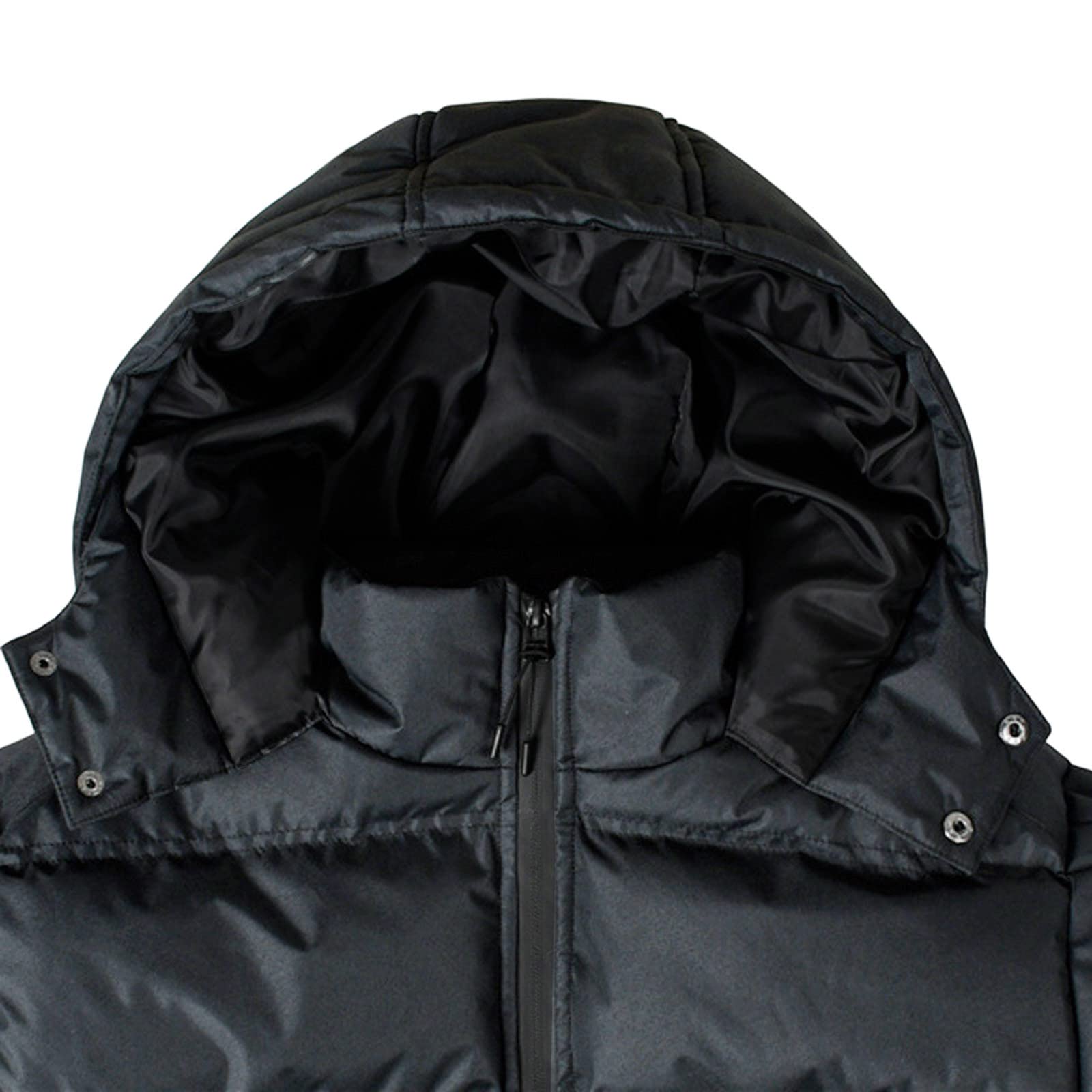 Piumino da uomo con cappuccio: giacca trapuntata da uomo con zip intera, impermeabile, leggera, trapuntata, imbottita, morbida, calda, invernale, giacca spessa, piumino ripiegabile da uomo