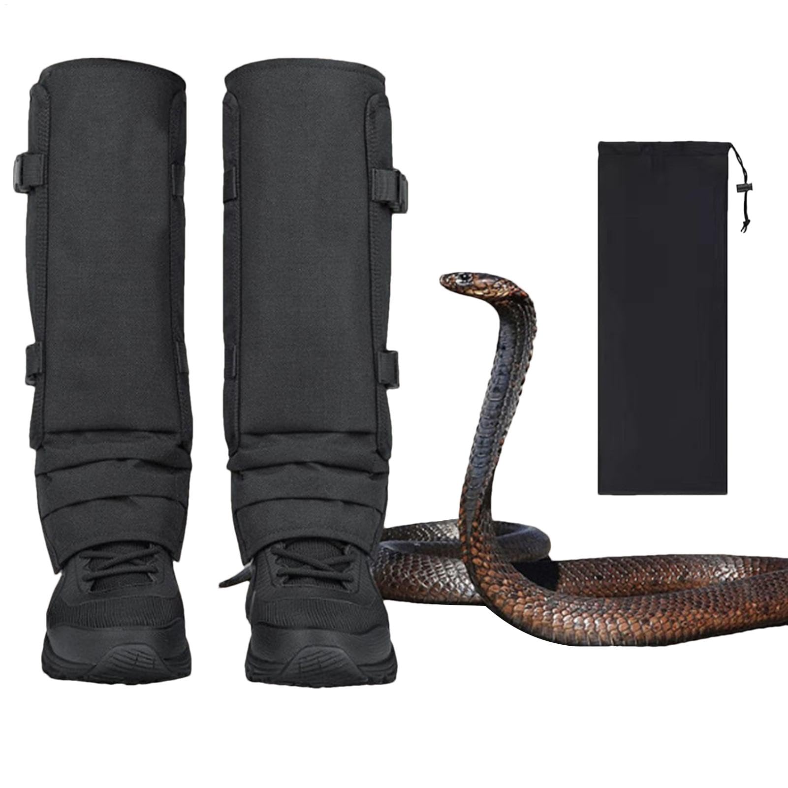 Guêtres Anti-Serpent Pour Homme Guêtres Ajustables Anti-Morsure | Respirantes Chasse Randonnée Ferme Extérieur, Imperméables Légères Respirantes Ajustement Facile