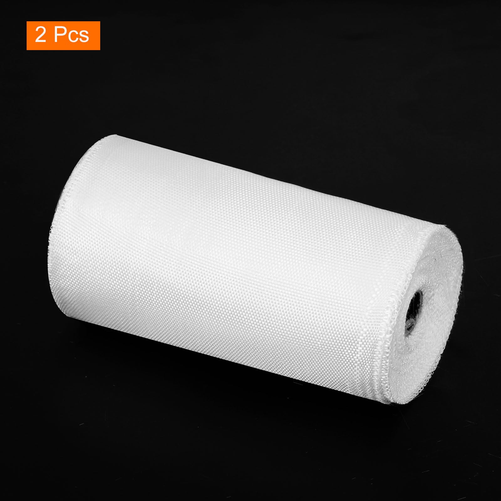 QUARKZMAN 2pz Nastro in Tessuto di Fibre di Vetro 23m(25 Iarde) x150mmx0,2mm in Vetroresina C Nastro in Tessuto Fibre Vetro Rete Tessuto Fibre Vetro Isolante per Rinforzo Riparazione