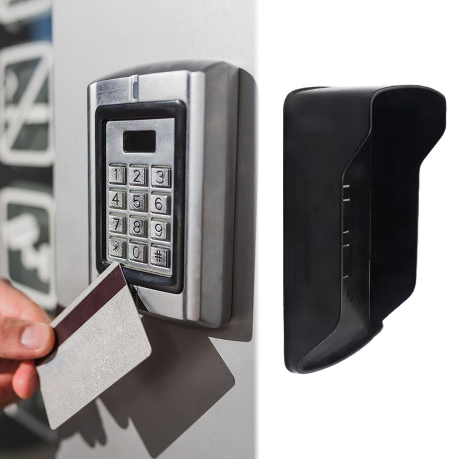 Okiyakusama Access Control Waterproof Cover Keypad Cover Protector Protection Shell for Video Door Phone Access Control