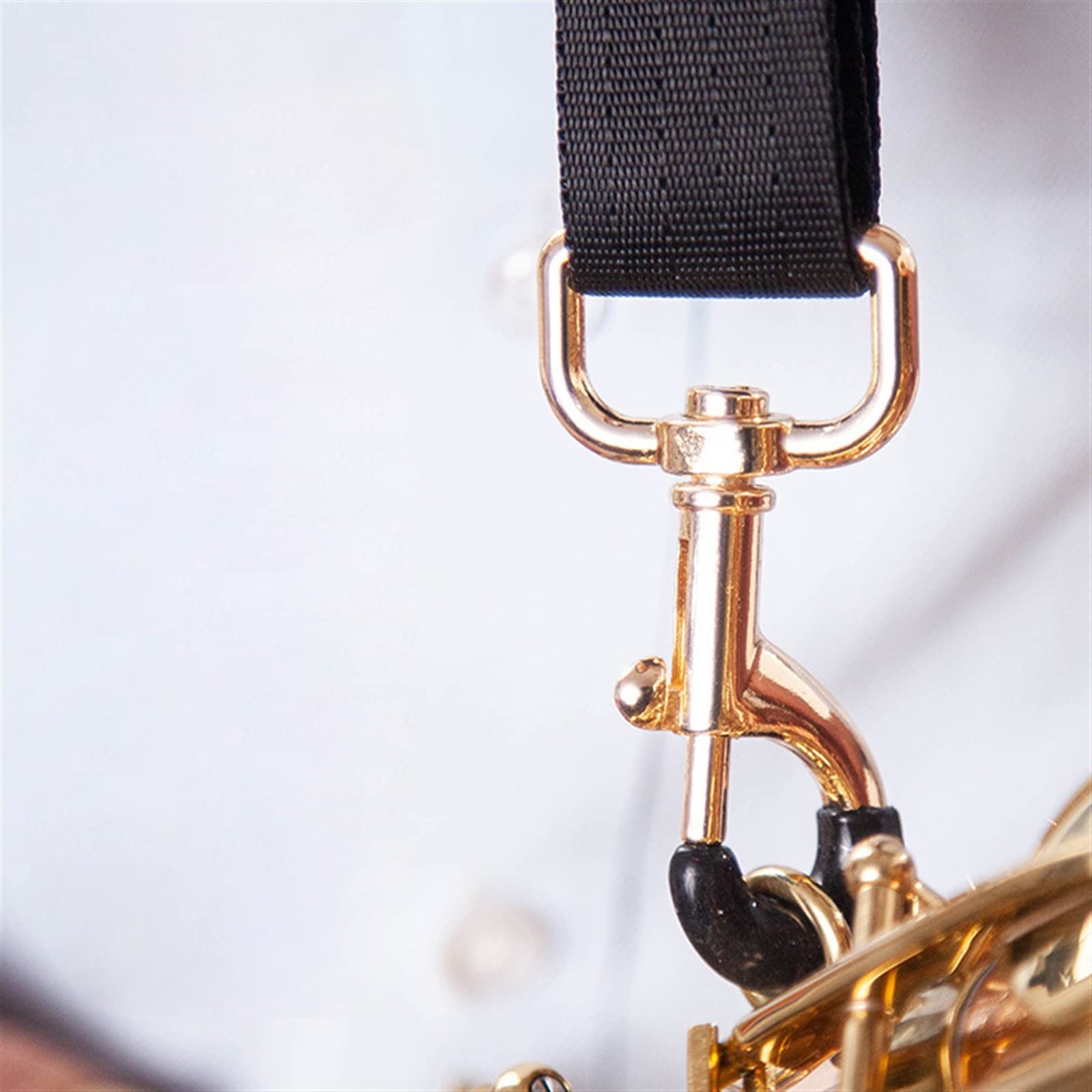 Części saksofonu E-drop Saksofon Altowy Pasek Saksofon Tenorowy Instrument Pasek Na Szyję Wiszący Metalowy Haczyk Saksofon Akcesoria