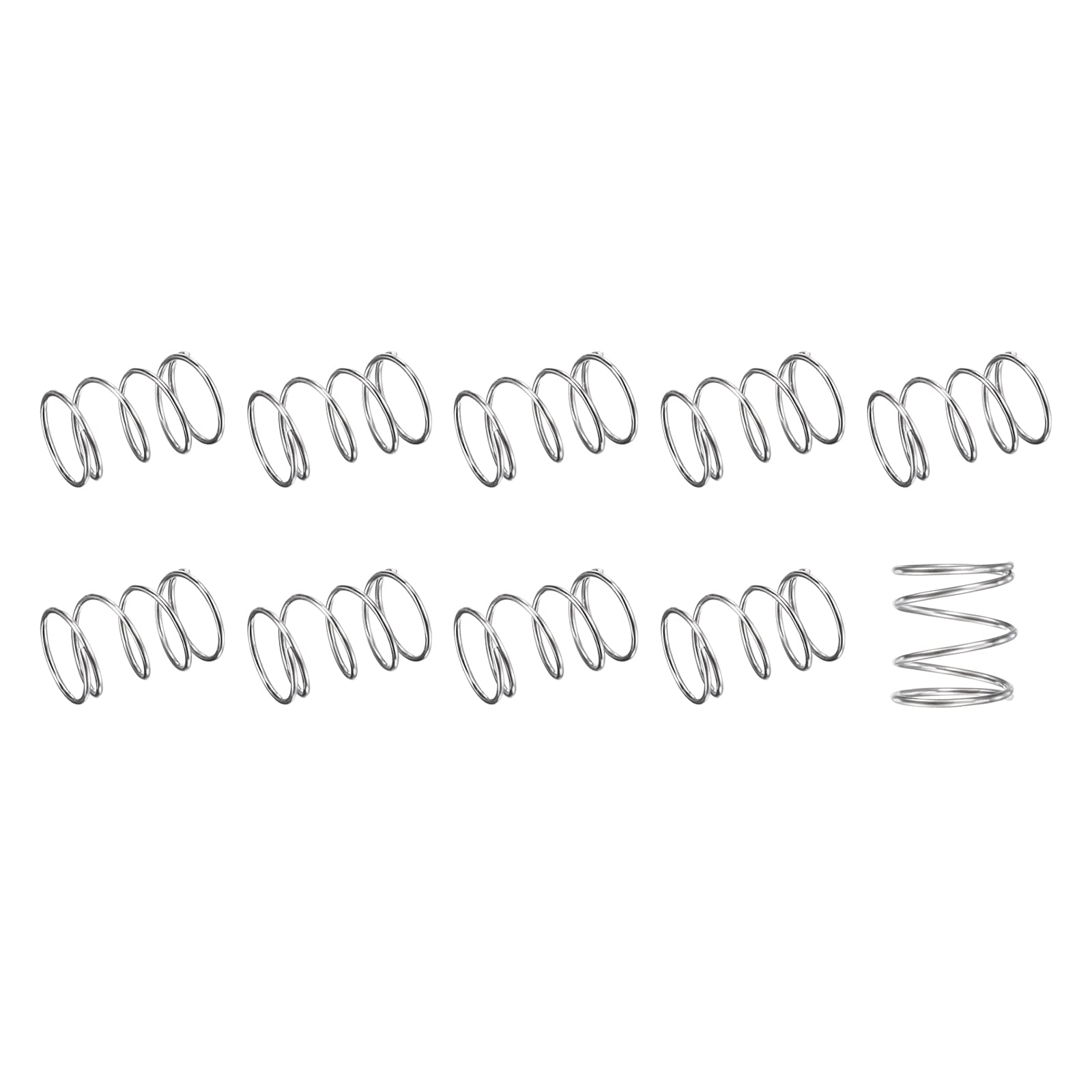 METALLIXITY Compression Spring (0.4x5mm OD,25mm Free Length) 10Pcs, Silver — Amazon image 19