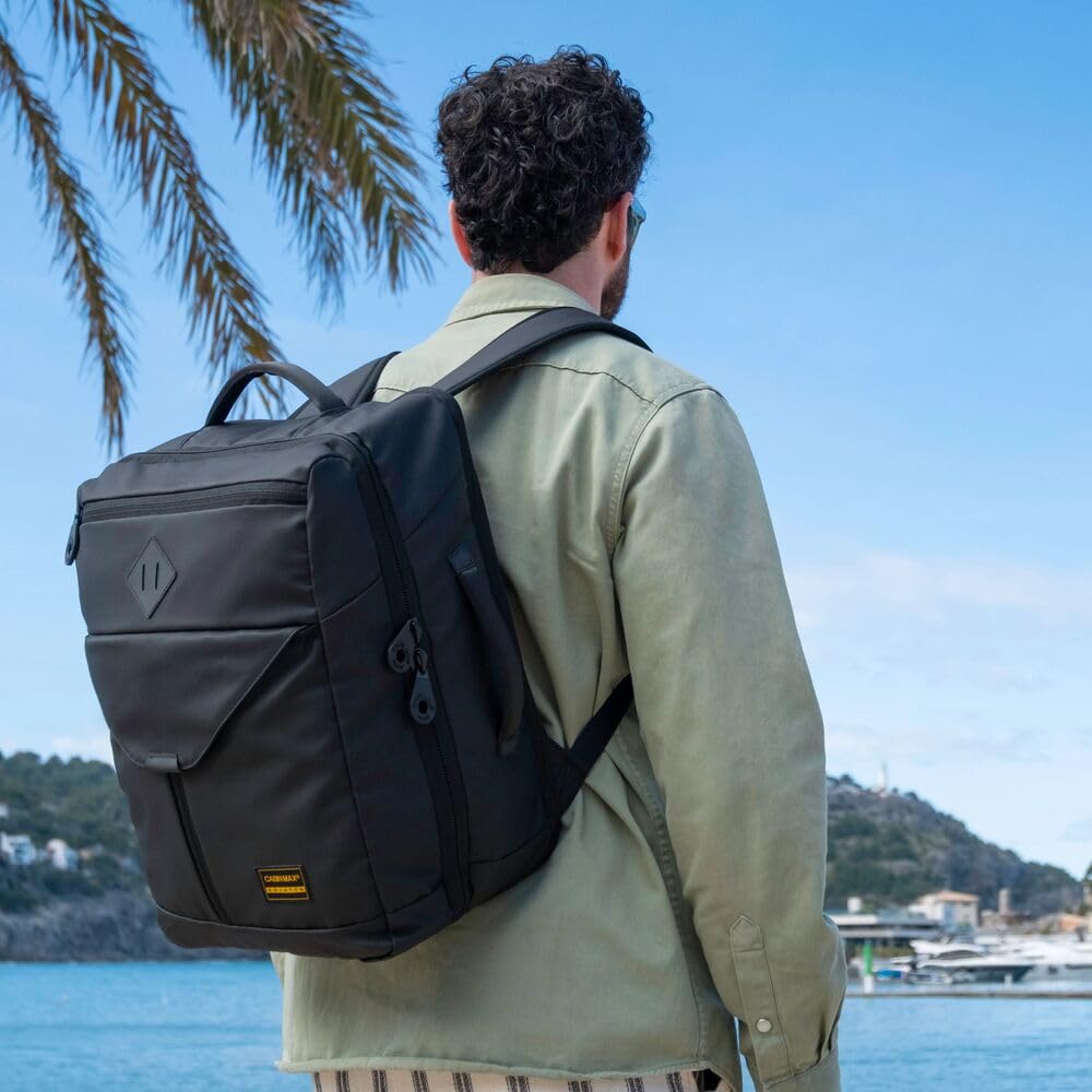 Cabin Max Equator para equipaje de mano de Ryanair 40x20x25 - Bolso de mano - Mochila de equipaje de mano para avión - Bolso para portátil y bolsillo secreto – 20 litros de RPET reciclado, 24L